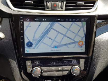 Εγκατάσταση οθόνης της Digital IQ με Wireless Apple Car Play/Android Auto σε Nissan Qashqai