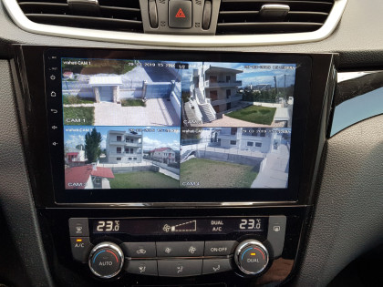 Εγκατάσταση οθόνης της Digital IQ με Wireless Apple Car Play/Android Auto σε Nissan Qashqai