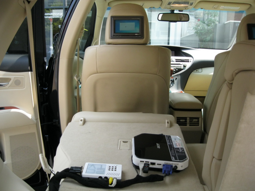 Εγκατάσταση Multimedia Alpine και PC Acer σε Lexus RX 450 Hybrid