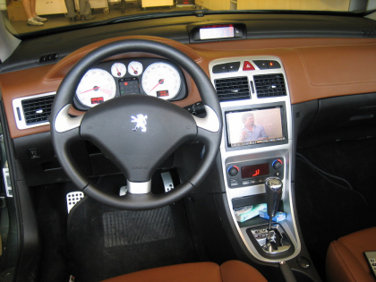 Εγκατάσταση οθόνης 2Din Pioneer σε Peugeot 307 CC