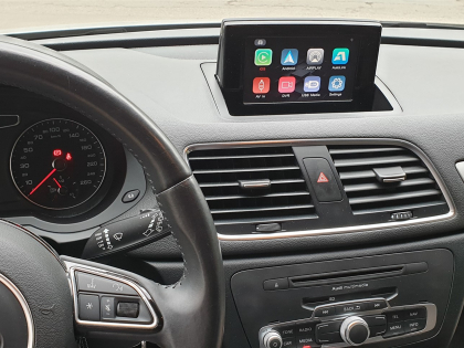 Αναβάθμιση εργοστασιακής οθόνης με Ασύρματο Wireless Apple CarPlay/Android Auto σε Audi Q3 8U