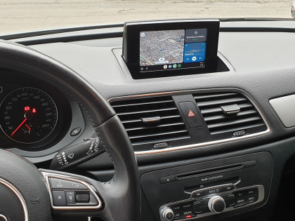 Αναβάθμιση εργοστασιακής οθόνης με Ασύρματο Wireless Apple CarPlay/Android Auto σε Audi Q3 8U