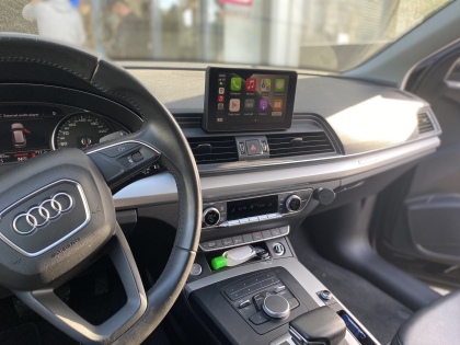 Αναβάθμιση εργοστασιακής οθόνης με Apple CarPlay/Android Auto σε Audi Q5 του 2017