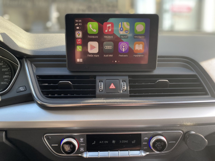 Αναβάθμιση εργοστασιακής οθόνης με Apple CarPlay/Android Auto σε Audi Q5 του 2017
