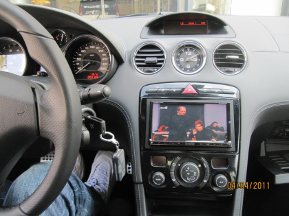 Εγκατάσταση οθόνης 2Din Kenwood σε Peugeot RCZ