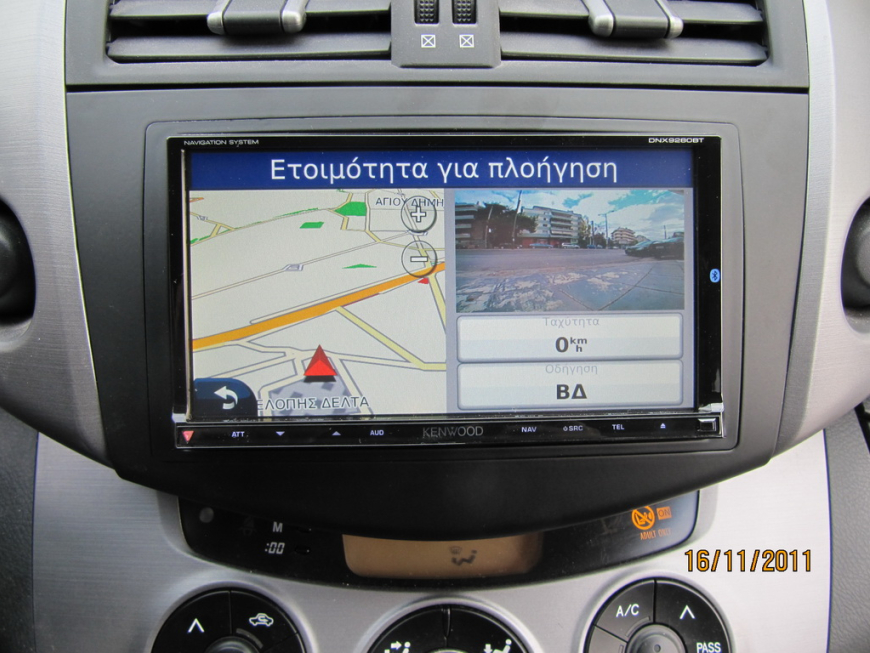 Εγκατάσταση 2Din  οθόνης Kenwood σε Toyota RAV 4