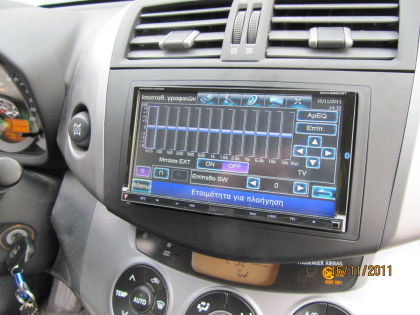 Εγκατάσταση 2Din  οθόνης Kenwood σε Toyota RAV 4