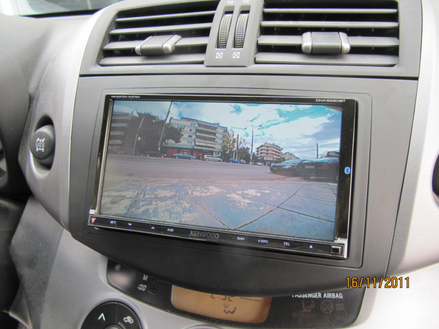 Εγκατάσταση 2Din  οθόνης Kenwood σε Toyota RAV 4