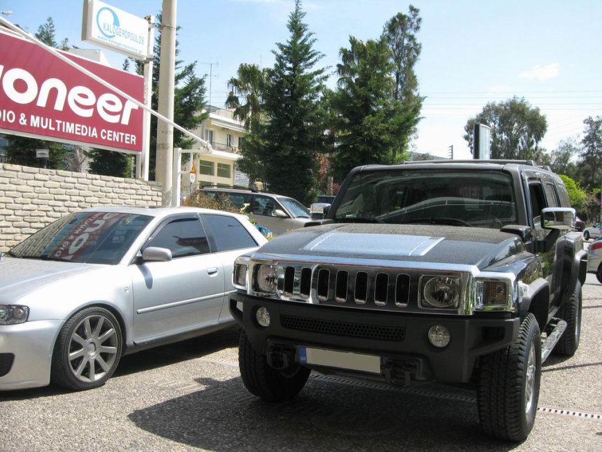 Εγκατάσταση οθόνης 2Din Kenwood σε Hummer H3