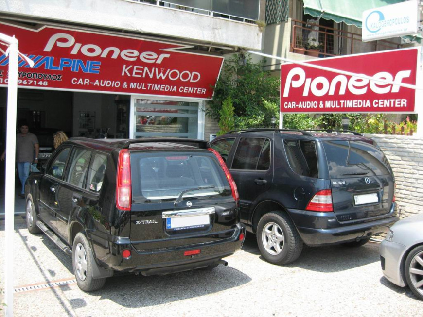 Εγκατάσταση οθόνης 2Din Kenwood σε Nissan X-Trail