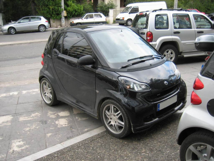 Εγκατάσταση οθόνης 2Din Kenwood σε Smart Brabus