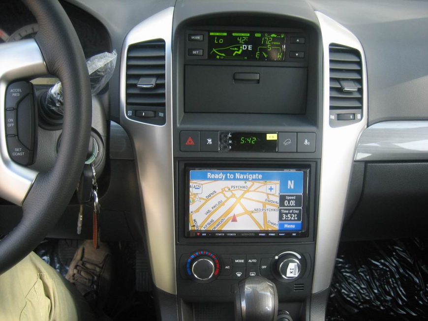  Εγκατάσταση οθόνης Kenwood σε Chevrolet Captiva