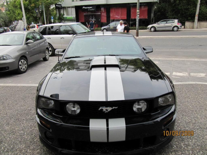 Εγκατάσταση οθόνης 2Din Kenwood σε  Ford Mustang Roush 427R