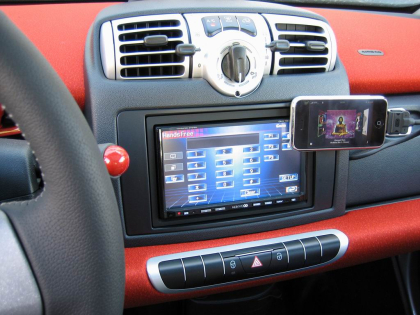 Εγκατάσταση οθόνης 2Din Kenwood σε Smart ForTwo