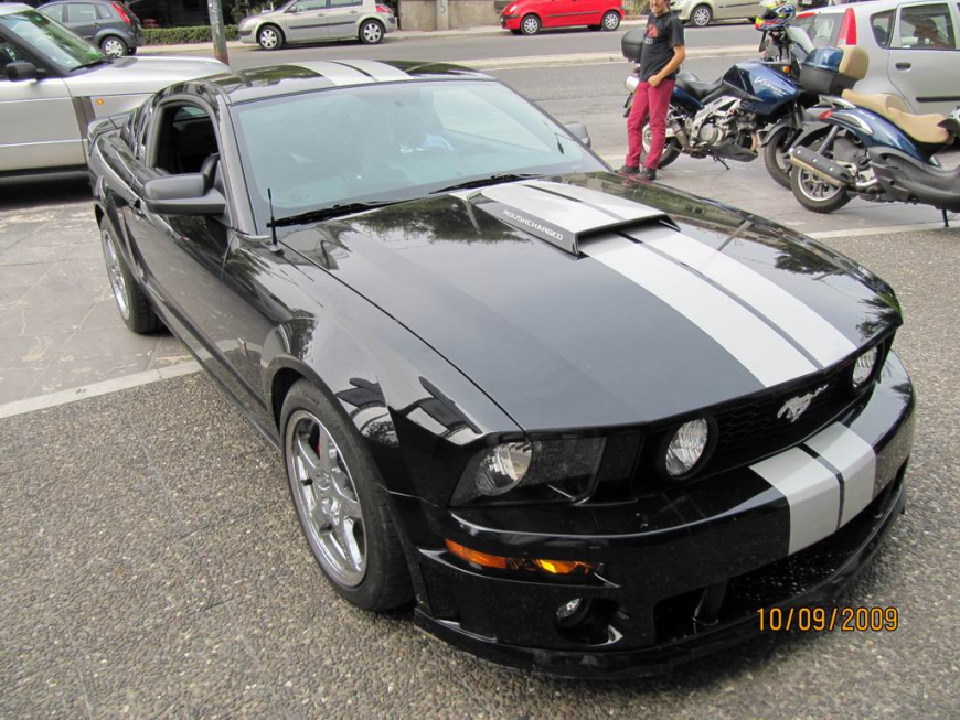 Εγκατάσταση οθόνης 2Din Kenwood σε  Ford Mustang Roush 427R