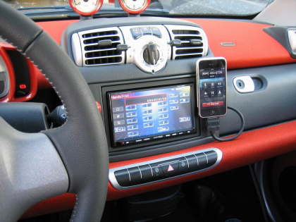Εγκατάσταση οθόνης 2Din Kenwood σε Smart ForTwo