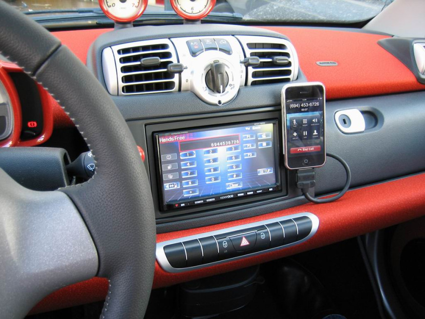 Εγκατάσταση οθόνης 2Din Kenwood σε Smart ForTwo