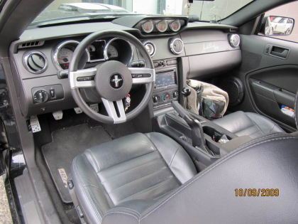 Εγκατάσταση οθόνης 2Din Kenwood σε  Ford Mustang Roush 427R