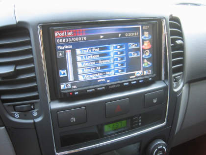 Εγκατάσταση οθόνης 2Din Kenwood σε  Kia Sorento