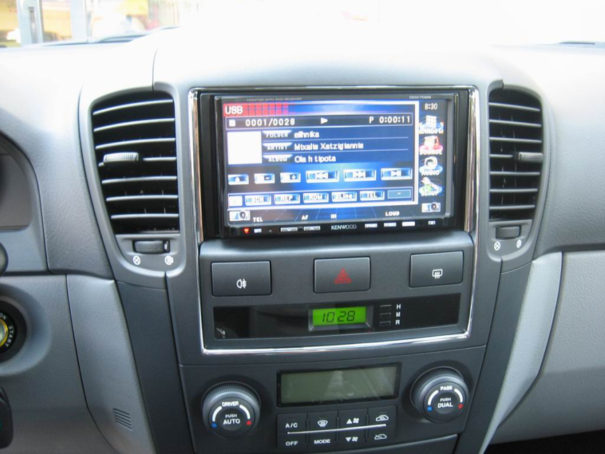 Εγκατάσταση οθόνης 2Din Kenwood σε Kia Sorento
