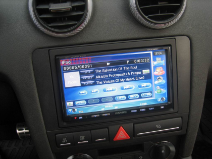 Εγκατάσταση οθόνης 2Din Kenwood σε Audi S3