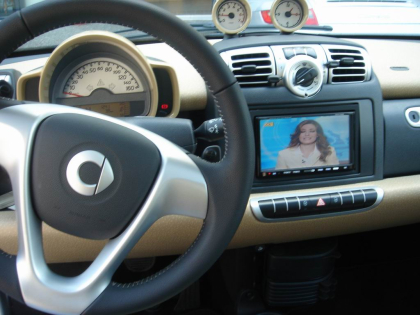 Εγκατάσταση οθόνης 2Din Kenwood σε Smart ForTwo