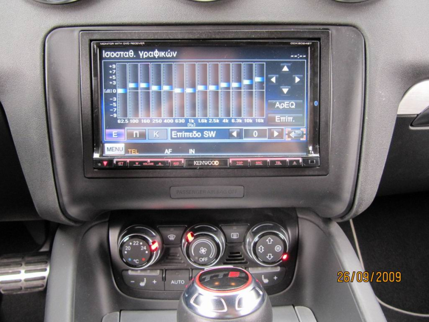 Εγκατάσταση οθόνης 2Din Kenwood σε Audi TT S. 