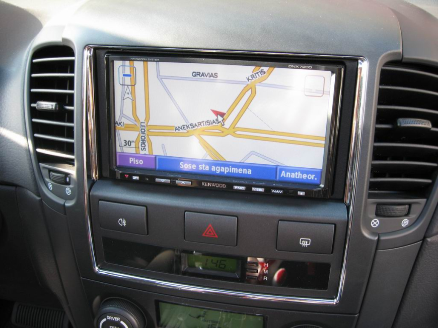 Εγκατάσταση οθόνης 2Din Kenwood σε Kia Sorento