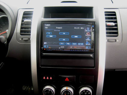 Εγκατάσταση οθόνης 2Din Kenwood σε Nissan X-Trail