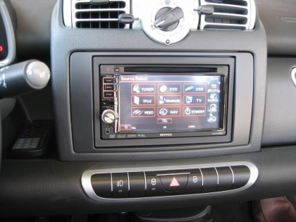 Εγκατάσταση οθόνης 2Din Kenwood σε Smart ForTwo