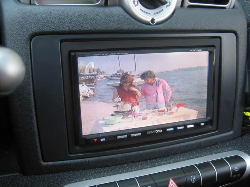 Εγκατάσταση οθόνης 2Din Kenwood σε Smart ForTwo