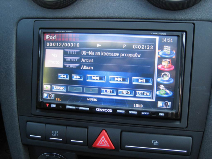 Εγκατάσταση οθόνης 2Din Kenwood σε Audi A3 S-Line