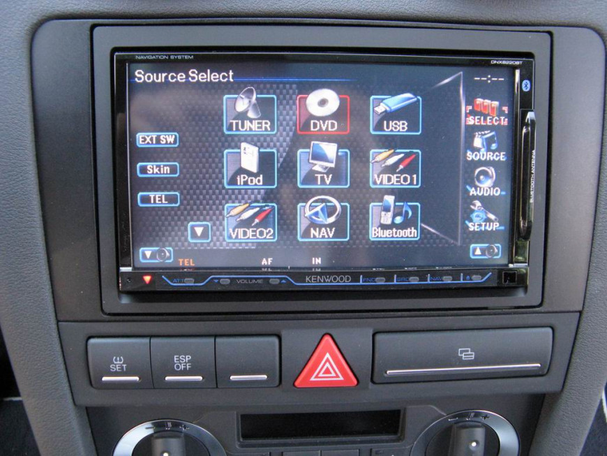 Εγκατάσταση οθόνης 2Din Kenwood σε Audi S3