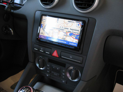 Εγκατάσταση οθόνης 2Din Kenwood σε Audi S3