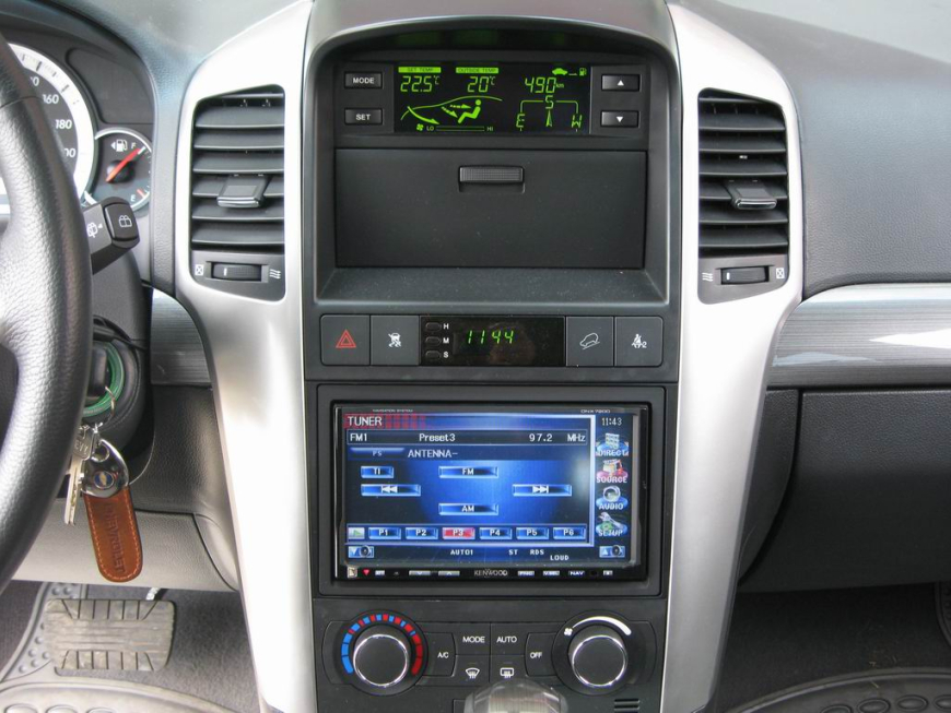  Εγκατάσταση οθόνης Kenwood σε Chevrolet Captiva