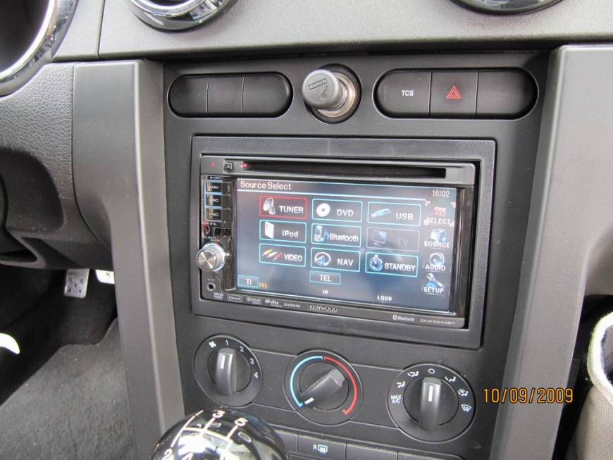 Εγκατάσταση οθόνης 2Din Kenwood σε  Ford Mustang Roush 427R