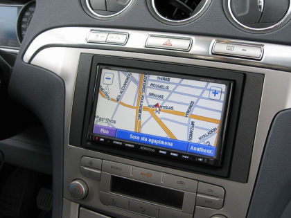 Εγκατάσταση οθόνης 2Din Kenwood σε Ford S-Max