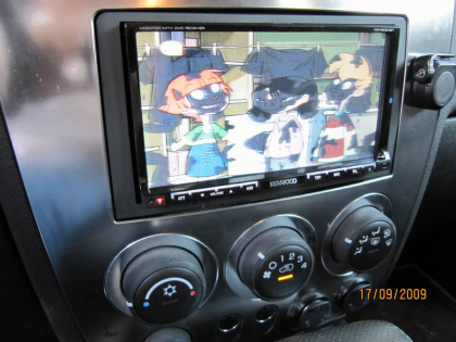 Εγκατάσταση οθόνης 2Din Kenwood σε  Hummer H3