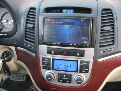 Εγκατάσταση οθόνης 2Din Kenwood σε Hyundai Santa-Fe