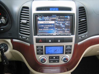 Εγκατάσταση οθόνης 2Din Pioneer σε Hyundai Santa-Fe