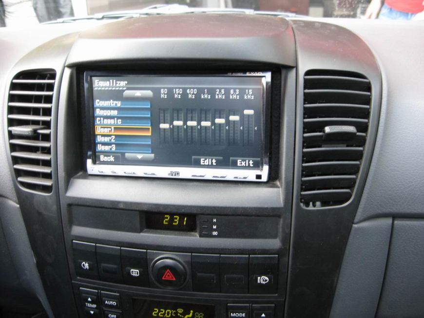 Εγκατάσταση οθόνης 2Din JVC σε Kia Sorento 3.5