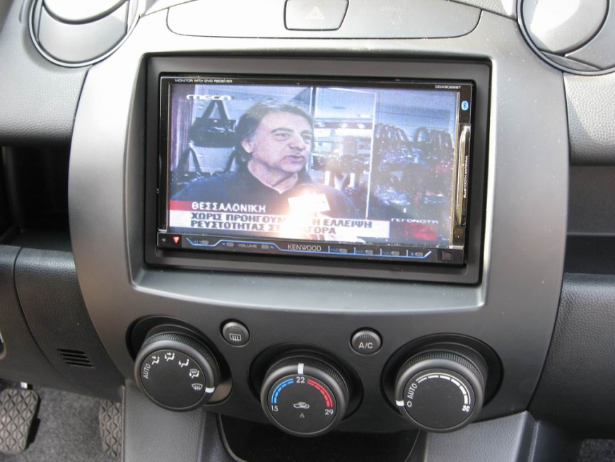 Εγκατάσταση οθόνης 2Din Kenwood σε Mazda 2