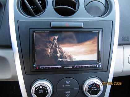 Εγκατάσταση οθόνης 2Din Kenwood σε  Mazda CX7