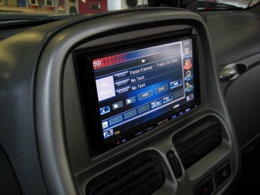 Εγκατάσταση οθόνης 2Din Kenwood σε  Nissan Navara