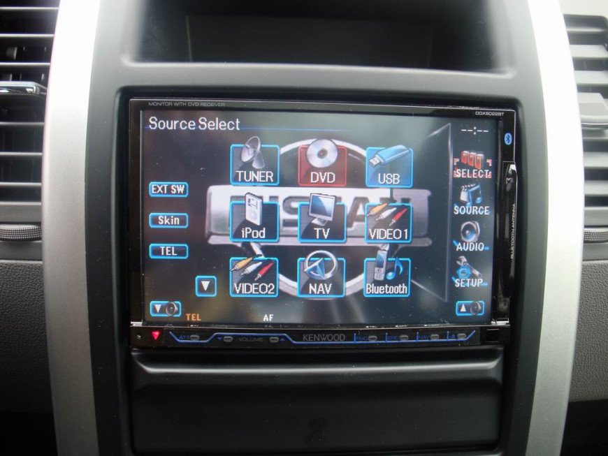 Εγκατάσταση οθόνης 2Din Kenwood σε Nissan X-Trail του 2008