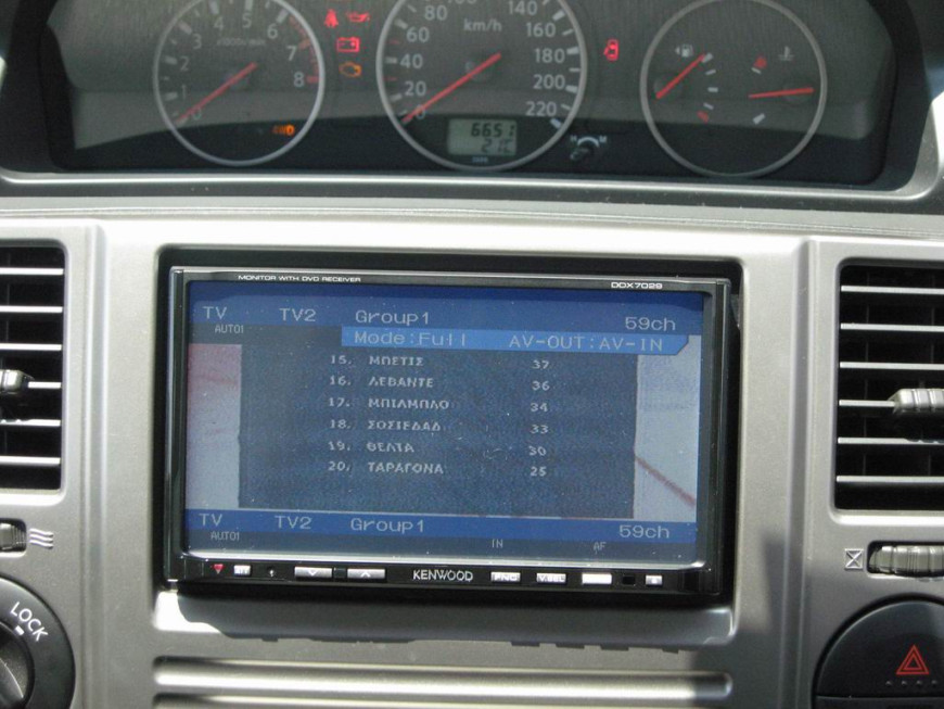 Εγκατάσταση οθόνης 2Din Kenwood σε Nissan X-Trail