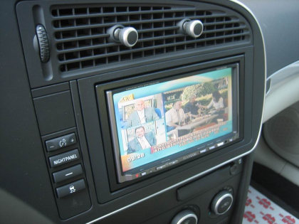 Εγκατάσταση 2DIN Kenwood Οθόνης σε Saab 9.3