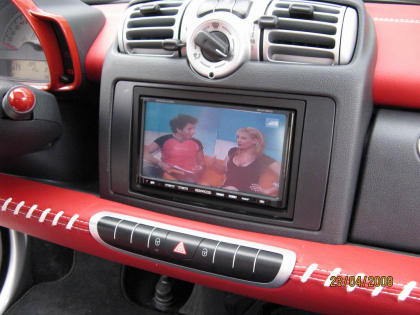 Εγκατάσταση οθόνης 2Din Kenwood σε Smart ForTwo