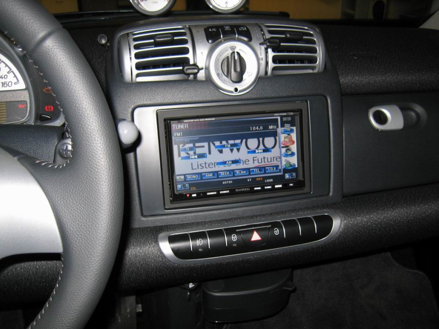 Εγκατάσταση οθόνης 2Din Kenwood σε Smart ForTwo