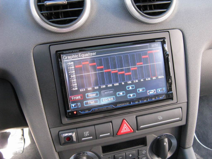 Εγκατάσταση οθόνης 2Din Kenwood σε Audi S3